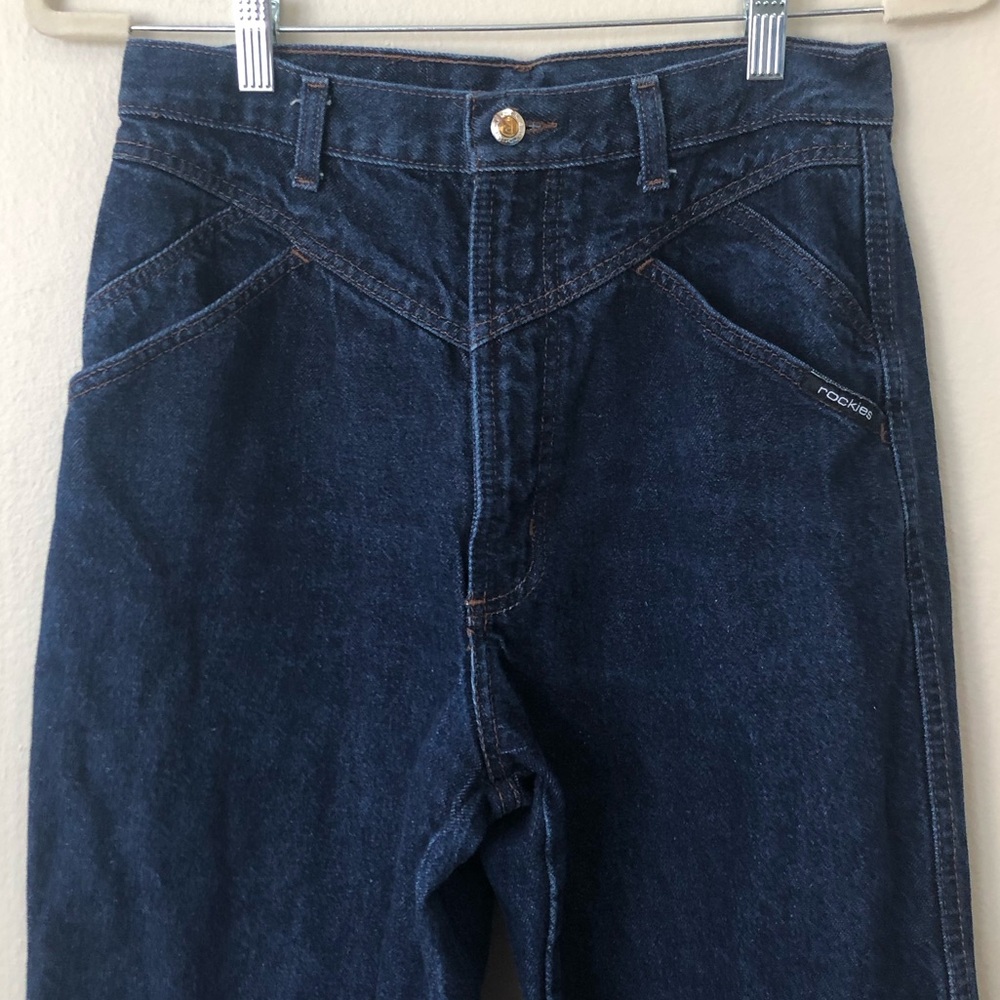 Vintage Rockies High-Rise Western Bareback Jeans